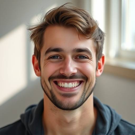 Alistair Davies smiling