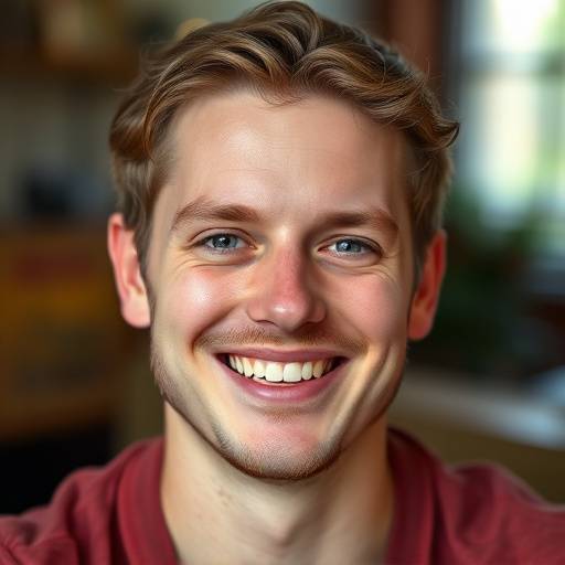 Alistair Davies smiling