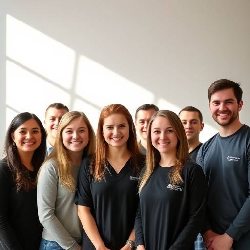 Group photo of Blackwood Academy students and instructors smiling