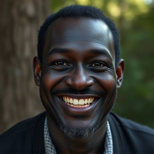 Jasper Blackwood smiling