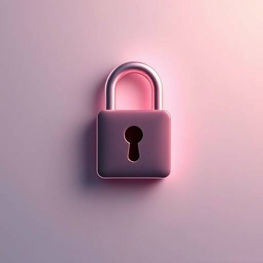 Lock icon representing privacy